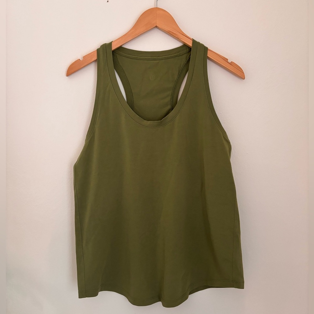 Lululemon Women’s Love Tank Top Size 8 Green Foliage